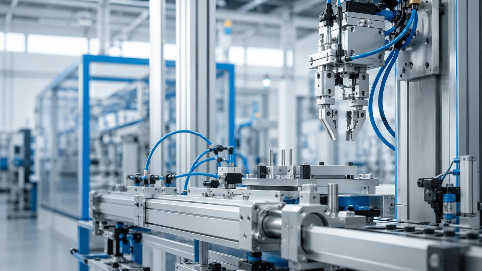 Industrial pneumatic automation system